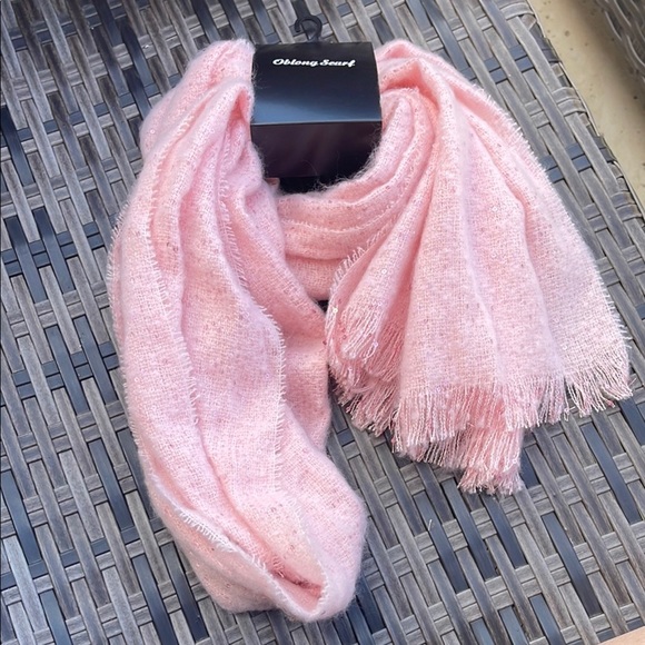 Accessories - Elegant Pink Wrap Scarf Accessory